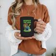 Spooky Zombie Respect The Drip Baseball Halloween Graphic Print Coffee Mug