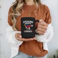Stealing Hearts & Bases Valentine’s Day Baseball Love Graphic Print Coffee Mug