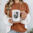 Baseball Mom USA Flag Baseball Mama Day Vibes Mama Graphic Print Coffee Mug