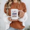 Groovy Baseball Dad Daddy Father Happy Fathers Day Men Guys Graphic Print Coffee Mug