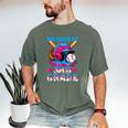 100 Days Of 3rd Grade Baseball 100th Day Of School Boys Kids Men's Comfort Colors T-Shirt Moss 100 Days Of 3rd Grade Baseball 100th Day Of School Boys Kids Men's Comfort Colors T-Shirt Moss
