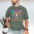 100 Days Of School Baseball Boys Ice Cream Drip 100th Day Men's Comfort Colors T-Shirt Moss 100 Days Of School Baseball Boys Ice Cream Drip 100th Day Men's Comfort Colors T-Shirt Moss