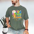 100 Days Of School Baseball Ice Cream Drip Boys Kids Player Men's Comfort Colors T-Shirt Moss 100 Days Of School Baseball Ice Cream Drip Boys Kids Player Men's Comfort Colors T-Shirt Moss