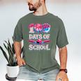 100 Days Of School Baseball Lover Donut Drip Boy Girl Men's Comfort Colors T-Shirt Moss