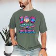 100 Days Of School Baseball Sports Drip Graphic Men's Comfort Colors T-Shirt Moss 100 Days Of School Baseball Sports Drip Graphic Men's Comfort Colors T-Shirt Moss