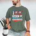 100 Days Of School Boys Baseball Drip 100th Day Dabbing Ball Men's Comfort Colors T-Shirt Moss 100 Days Of School Boys Baseball Drip 100th Day Dabbing Ball Men's Comfort Colors T-Shirt Moss
