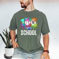 100 Days Of School Dripping Baseball Boys Kids Teacher Men's Comfort Colors T-Shirt Moss 100 Days Of School Dripping Baseball Boys Kids Teacher Men's Comfort Colors T-Shirt Moss