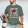 100 Days Of School Retro Baseball Sport For Boys Teachers Men's Comfort Colors T-Shirt Moss 100 Days Of School Retro Baseball Sport For Boys Teachers Men's Comfort Colors T-Shirt Moss