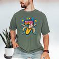 I Was 6 Now I’m 7 Banana Drip Birthday Baseball Men's Comfort Colors T-Shirt Moss