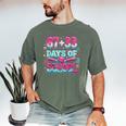 67 33 Days Of School Baseball Drip 100th Day Of School Boys Men's Comfort Colors T-Shirt Moss 67 33 Days Of School Baseball Drip 100th Day Of School Boys Men's Comfort Colors T-Shirt Moss
