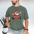 67 Baseball Santa Six Seven Meme Christmas Sport Men Boy Kid Men's Comfort Colors T-Shirt Moss