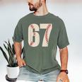 67 Baseball Six Seven 6 7 Meme 67 Men's Comfort Colors T-Shirt Moss 67 Baseball Six Seven 6 7 Meme 67 Men's Comfort Colors T-Shirt Moss