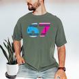 67 Crayon Cool Baseball Crayon 6 7 67 Men's Comfort Colors T-Shirt Moss