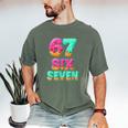 67 Ice Cream Drip Baseball Six Seven 6-7 Meme Teen Boy Men's Comfort Colors T-Shirt Moss 67 Ice Cream Drip Baseball Six Seven 6-7 Meme Teen Boy Men's Comfort Colors T-Shirt Moss