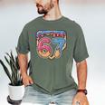 67 Ice Cream Drip Meme Baseball Men's Comfort Colors T-Shirt Moss 67 Ice Cream Drip Meme Baseball Men's Comfort Colors T-Shirt Moss