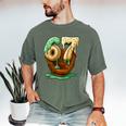 67 Ice Cream Drip Six Seven Baseball Men's Comfort Colors T-Shirt Moss 67 Ice Cream Drip Six Seven Baseball Men's Comfort Colors T-Shirt Moss