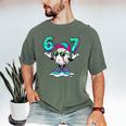 67 Meme Six Seven 6 7 Meme Baseball Drip Men's Comfort Colors T-Shirt Moss 67 Meme Six Seven 6 7 Meme Baseball Drip Men's Comfort Colors T-Shirt Moss