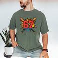 67 Sports Meme – Baseball Bats Number 6 7 Men's Comfort Colors T-Shirt Moss 67 Sports Meme – Baseball Bats Number 6 7 Men's Comfort Colors T-Shirt Moss