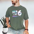 6th Birthday Boy Bro I'm 6 Year Old Baseball Ice Cream Drip Men's Comfort Colors T-Shirt Moss 6th Birthday Boy Bro I'm 6 Year Old Baseball Ice Cream Drip Men's Comfort Colors T-Shirt Moss