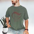 7 Years 2019 Baseball 7TH Birthday Men's Comfort Colors T-Shirt Moss 7 Years 2019 Baseball 7TH Birthday Men's Comfort Colors T-Shirt Moss