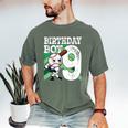 9th Birthday Baseball Birthday Party 9th Birthday Boy Men's Comfort Colors T-Shirt Moss