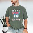 Baseball 10 Year Old Ice Cream Drip 10th Birthday Boys Men's Comfort Colors T-Shirt Moss Baseball 10 Year Old Ice Cream Drip 10th Birthday Boys Men's Comfort Colors T-Shirt Moss