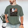 Baseball 100 Days Of School Happy 100th Day Teachers Kids Men's Comfort Colors T-Shirt Moss Baseball 100 Days Of School Happy 100th Day Teachers Kids Men's Comfort Colors T-Shirt Moss