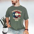 Baseball 2026 Puerto Rico Island Pride Sports Theme Men's Comfort Colors T-Shirt Moss Baseball 2026 Puerto Rico Island Pride Sports Theme Men's Comfort Colors T-Shirt Moss