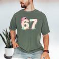 Baseball 67 Dripping Six Seven Drip Boys Gen Z Men's Comfort Colors T-Shirt Moss Baseball 67 Dripping Six Seven Drip Boys Gen Z Men's Comfort Colors T-Shirt Moss