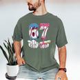 Baseball 67 Ice Cream Drip Six Seven Boys Girls Meme Men's Comfort Colors T-Shirt Moss Baseball 67 Ice Cream Drip Six Seven Boys Girls Meme Men's Comfort Colors T-Shirt Moss