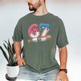 Baseball 67 Kids Ice Cream Drip Six Seven Youth Boys Men's Comfort Colors T-Shirt Moss