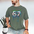 Baseball 67 Six Seven Gen Alpha Meme Blue Drip Boys Men's Comfort Colors T-Shirt Moss Baseball 67 Six Seven Gen Alpha Meme Blue Drip Boys Men's Comfort Colors T-Shirt Moss