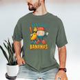 Baseball Banana Sports Drip Art For Kids Men's Comfort Colors T-Shirt Moss Baseball Banana Sports Drip Art For Kids Men's Comfort Colors T-Shirt Moss