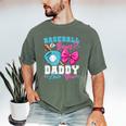 Baseball Or Bows Daddy Loves You Gender Reveal Family Men's Comfort Colors T-Shirt Moss Baseball Or Bows Daddy Loves You Gender Reveal Family Men's Comfort Colors T-Shirt Moss