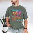 Baseball Or Bows Paw Paw Loves You Gender Reveal Baby Party Men's Comfort Colors T-Shirt Moss Baseball Or Bows Paw Paw Loves You Gender Reveal Baby Party Men's Comfort Colors T-Shirt Moss