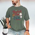 Baseball Dad And Chill Funny For Baseball Lovers Men's Comfort Colors T-Shirt Moss Baseball Dad And Chill Funny For Baseball Lovers Men's Comfort Colors T-Shirt Moss