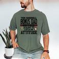 This Baseball Dad Don’t Need A Glove To Catch An Attitude Men's Comfort Colors T-Shirt Moss This Baseball Dad Don’t Need A Glove To Catch An Attitude Men's Comfort Colors T-Shirt Moss