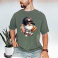 Baseball Dad Gnome Grandpa For Men Baseball Hot Dog Men's Comfort Colors T-Shirt Moss Baseball Dad Gnome Grandpa For Men Baseball Hot Dog Men's Comfort Colors T-Shirt Moss