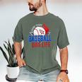 Baseball Dad Life Happy Fathers Day Dad Daddy Baseball Lover Men's Comfort Colors T-Shirt Moss Baseball Dad Life Happy Fathers Day Dad Daddy Baseball Lover Men's Comfort Colors T-Shirt Moss