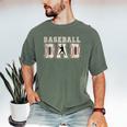 Baseball Dad Men's Comfort Colors T-Shirt Moss Baseball Dad Men's Comfort Colors T-Shirt Moss
