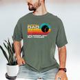 Baseball Dad Like Normal Dad But Cooler Fathers Day Men's Comfort Colors T-Shirt Moss