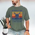 Baseball Dad Like A Normal Dad Only Cooler Men's Comfort Colors T-Shirt Moss