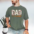 Baseball Dad Novelty Sports Love Fathers Day Men's Comfort Colors T-Shirt Moss