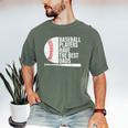 Baseball Dad Baseball Players Have The Best Dads Father Men's Comfort Colors T-Shirt Moss Baseball Dad Baseball Players Have The Best Dads Father Men's Comfort Colors T-Shirt Moss