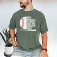 Baseball Dad Only Baseball Players Have The Greatest Dads Men's Comfort Colors T-Shirt Moss Baseball Dad Only Baseball Players Have The Greatest Dads Men's Comfort Colors T-Shirt Moss