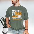 Baseball Dad Like a Regular Dad Only Way Cooler Men's Comfort Colors T-Shirt Moss Baseball Dad Like a Regular Dad Only Way Cooler Men's Comfort Colors T-Shirt Moss