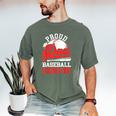 Baseball Dad Shirt Proud Dad Of A Baseball 2025 Senior Men's Comfort Colors T-Shirt Moss
