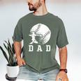 Baseball Dad Softball Daddy Sports Lovers Father's Day Premium Men's Comfort Colors T-Shirt Moss Baseball Dad Softball Daddy Sports Lovers Father's Day Premium Men's Comfort Colors T-Shirt Moss