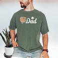Baseball Dad Softball Dad Father's Day Premium Men's Comfort Colors T-Shirt Moss Baseball Dad Softball Dad Father's Day Premium Men's Comfort Colors T-Shirt Moss