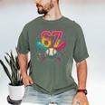 Baseball Drip 6 7 Number 67 Six Seven Meme Boys Kids Men's Comfort Colors T-Shirt Moss Baseball Drip 6 7 Number 67 Six Seven Meme Boys Kids Men's Comfort Colors T-Shirt Moss